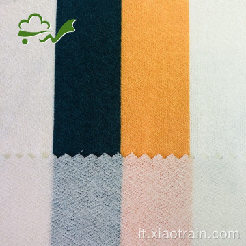Tessuto per la lavorazione a maglia a maglia rayon stretch stampato personalizzato